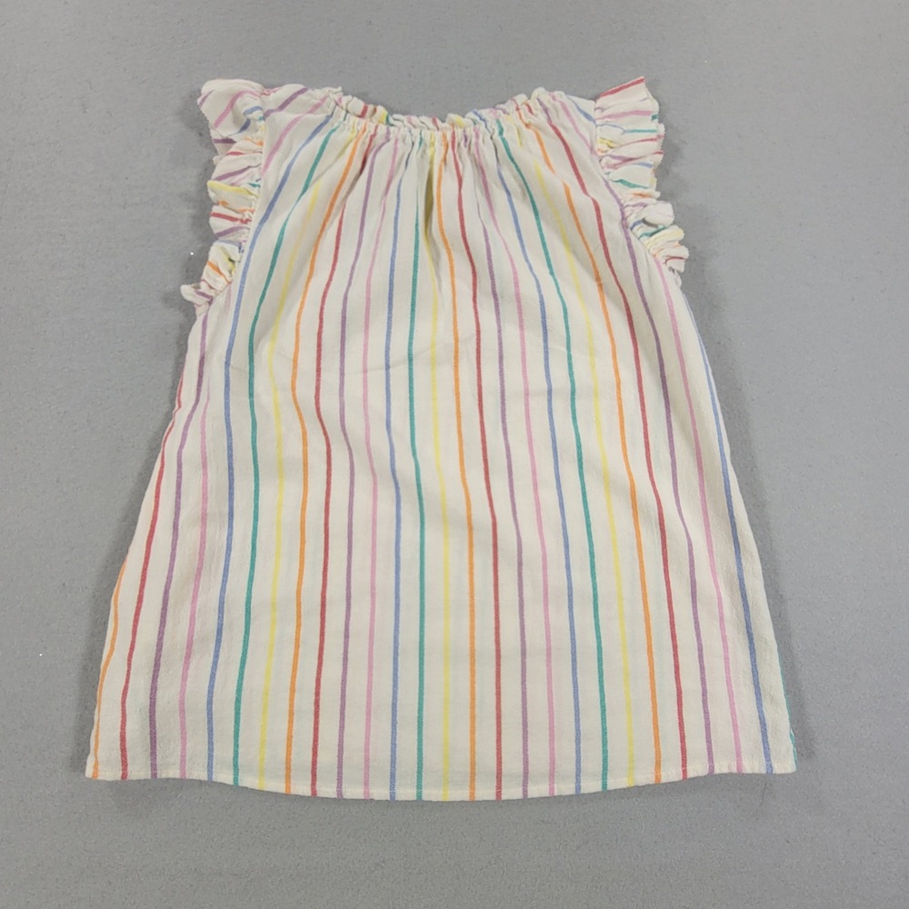 THML Ruffle Sleeve Blouse‎ Striped Boho Lightweight Womens XS Multicolor Top - Picture 9 of 9